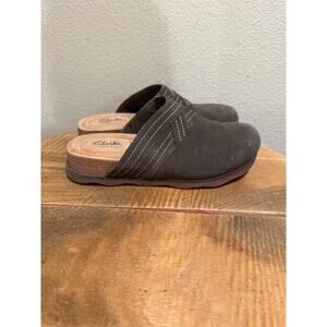 Clarks Women's Brynn Glide Clog Gray size 7.5
